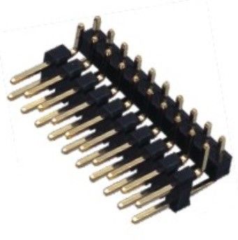 Συνδετήρας 2.54mm επιγραφών καρφιτσών διπλός ΤΎΠΟΣ υπόλοιπου κόσμου R/A - 2 *2PIN σε 2*40PIN H=2.54MM