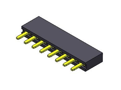 ενιαίος συνδετήρας 1*2PIN τύπων εμβύθισης υπόλοιπου κόσμου συνδετήρων επιγραφών PCB 2.54mm σε 1*40PIN