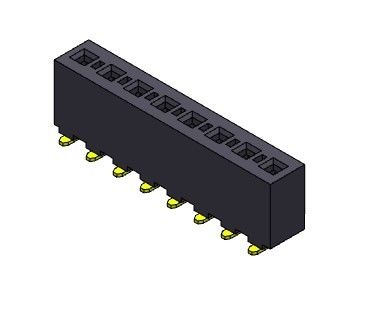 συνδετήρας 2*2PIN επιγραφών PCB υπόλοιπου κόσμου SMT 3.96mm διπλός σε 2*24PIN Χ 8.89mm