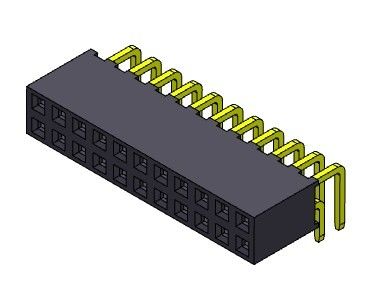 2*2PIN στους συνδετήρες 2.00mm εμβύθισης 2*40PIN διπλός ΤΎΠΟΣ εμβύθισης υπόλοιπου κόσμου R/A
