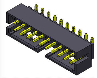 συνδετήρας 2AMP 2*5-2*25Pin επιγραφών συνδετήρων SMT επιγραφών κιβωτίων 2.00mm