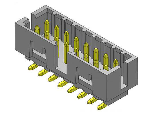 συνδετήρας 2AMP 2*5-2*25Pin επιγραφών συνδετήρων SMT επιγραφών κιβωτίων 2.00mm
