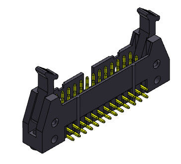 Συνδετήρας 2.54mm Nylon9T 10-68Pin 3AMP 500V υποδοχών επιγραφών συστημάτων εκτίναξης