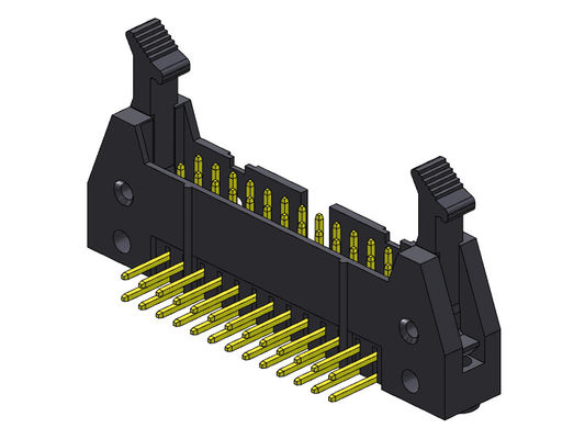 Συνδετήρας 2.54mm Nylon9T 10-68Pin 3AMP 500V υποδοχών επιγραφών συστημάτων εκτίναξης
