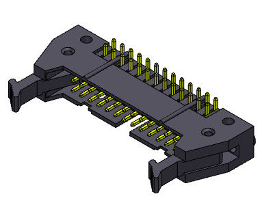 Συνδετήρας 2.54mm Nylon9T 10-68Pin 3AMP 500V υποδοχών επιγραφών συστημάτων εκτίναξης