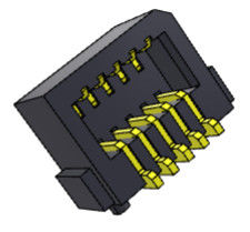 Δευτερεύουσα πίσσα 0.80mm 10-60Pin UL94V0 PA69T συνδετήρων εισόδων SMT πίνακας στον πίνακα