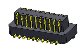 Πίνακας 300VAC SMT για να επιβιβαστεί στην πίσσα 0.80mm συνδετήρων αρσενικός συνδετήρας BTB
