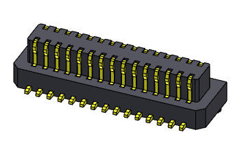 Πίνακας 300VAC SMT για να επιβιβαστεί στην πίσσα 0.80mm συνδετήρων αρσενικός συνδετήρας BTB