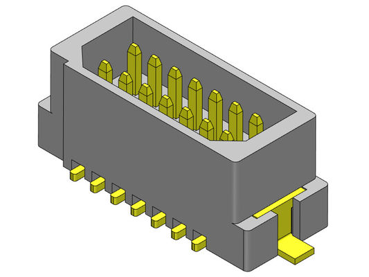 Η πίσσα 1.00mm πίνακας SMT για να επιβιβαστεί στην αρσενική επιφάνεια συνδετήρων τοποθετεί το συνδετήρα δύναμης
