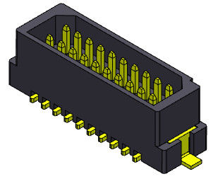 Η πίσσα 1.00mm πίνακας SMT για να επιβιβαστεί στην αρσενική επιφάνεια συνδετήρων τοποθετεί το συνδετήρα δύναμης