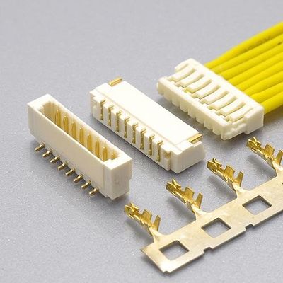 καλώδιο γκοφρετών 0.8mm για να επιβιβαστεί στη σωστή γωνία SMT 2Pin-20Pin συνδετήρων δύναμης