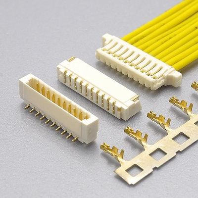 καλώδιο 1.0mm για να επιβιβαστεί στον τύπο 2Pin-20Pin SMxxB SRSS σωστής γωνίας SMT γκοφρετών συνδετήρων