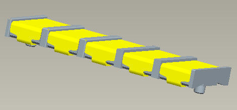 5.0AMP πίσσα 4.00mm θηλυκός SMT μπαταριών μετα τύπος συνδετήρων με τους γόμφους