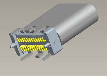 Εισόδου-εξόδου συνδετήρες Usb Γ 3,1 συνδετήρας κάθετο 180° τύπων SMT