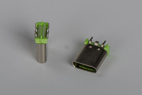 Εισόδου-εξόδου συνδετήρες Usb Γ 3,1 συνδετήρας κάθετο 180° τύπων SMT