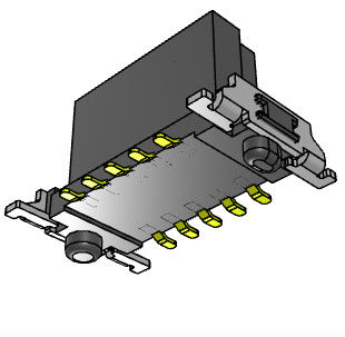 πίνακας υψηλής ταχύτητας 1.27mm για να επιβιβαστεί στους συνδετήρες που επιπλέουν πίνακας στον πίνακα το συνδετήρα SMT