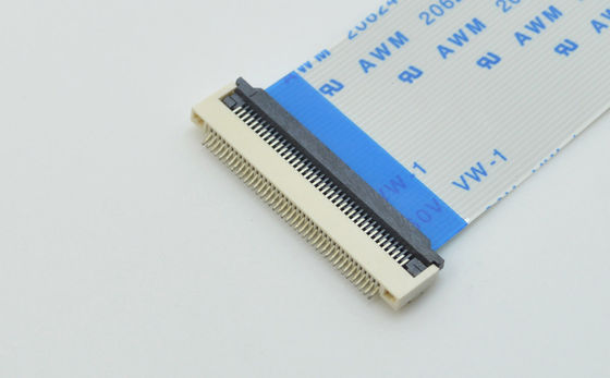 Πίσσα 0.5mm ΣΥΝΕΧΉΣ σωστή γωνία 90° εναλλασσόμενου ρεύματος συνδετήρων 50V FFC FPC εύκολη στον τύπο SMT