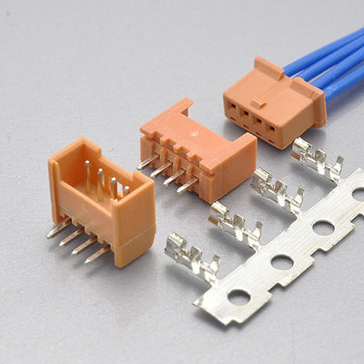 1.25mm Wafer Wire To Board Connector Μία σειρά UL94V0 Νάιλον-66 2-8Pin DF13